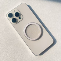 2025 nouveau Design Transparent couleur magnétique amovible téléphone poignée prise pour chargeur sans fil magnétique support Mobile Griptok Base