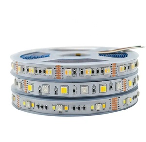 RGB CCT 5M RGBW rgbcw <span class=keywords><strong>LED</strong></span> Strip ánh sáng 12V/24V IP20 10 Wát Flex <span class=keywords><strong>LED</strong></span> Strings 6500K Nhiệt độ màu 5050 RGB loại - Product Image 4