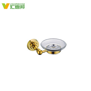 Gold Modern Bath Room Luxury <strong>Bathroom</strong> <strong>Accessories</strong> <strong>Sets</strong> with Toilet Brush - Product Image 2