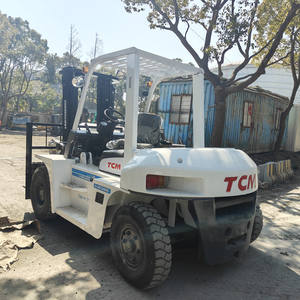 Chariot élévateur d'occasion Chariot élévateur TCM 7 tonnes avec moteur d'origine Bonne performance d'occasion et haute qualité en stock - Product Image 4