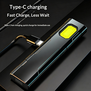 EDC Mini Hoge-Helderheid COB Magnetische Zaklamp Ultradun Design ABS Materiaal Oplaadbaar Met Penclip Voor Werkplaatsgebruik - Product Image 3
