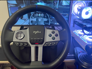 Volante <span class=keywords><strong>de</strong></span> <span class=keywords><strong>Carreras</strong></span> con Vibración Pxn-v9 Gen2 para PC/PS3/PS4/<span class=keywords><strong>Xbox</strong></span> <span class=keywords><strong>One</strong></span>, Accesorios para Juegos - Product Image 3