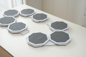 Pigro <span class=keywords><strong>Susan</strong></span> 8 piatto giradischi tavolo da pranzo regolabile per rettangolare lungo e oblungo tavolo - Product Image 6