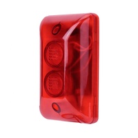 Alarme antivol, sirène d'alarme visuelle filaire, lumière stroboscopique, klaxon d'alarme incendie