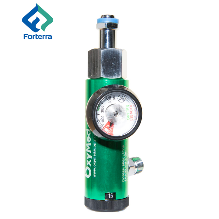 Hot Selling CGA870 Oxygen Cylinder Regulator with Humidifier Bottle for ...