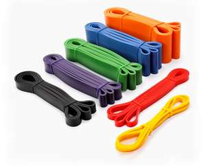 Bandas de resistencia con logotipo personalizado, conjunto de bandas de goma elástica personalizadas para ejercicio largo, bandas de entrenamiento para gimnasio - Product Image 6