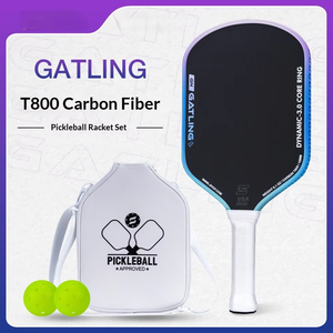 Raquette de pickleball en fibre de carbone T800, 5ème génération, professionnelle, pour tournoi, noyau de 16 mm, couleur dégradée, approuvée par les États-Unis, sports de plein air - Product Image 1