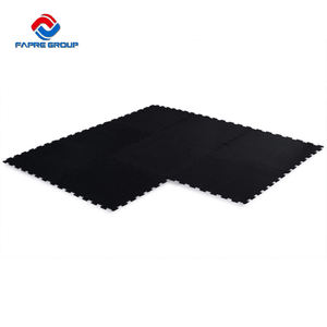 Baldosas de goma EPDM entrelazadas, alfombrilla de suelo de goma de rompecabezas duradera para gimnasio, centro de <span class=keywords><strong>fitness</strong></span>/Centro de Entrenamiento/<span class=keywords><strong>arena</strong></span>/oficina/l - Product Image 2
