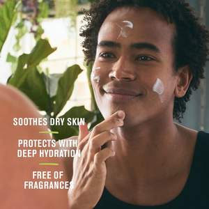 Lotion pour le <span class=keywords><strong>visage</strong></span> en marque propre avec des minéraux naturels de la mer Morte, hydratation intense, <span class=keywords><strong>soin</strong></span> apaisant après-rasage pour peaux sèches, utilisation quotidienne - Product Image 4