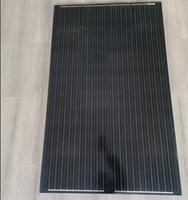 Yüksek Performanslı 190W Tam Siyah PERC Monokristal Rijit Güneş Paneli Karavan, Kamp Aracı, Tekne için Dış Mekan Kullanımı Şebeke Sistemi