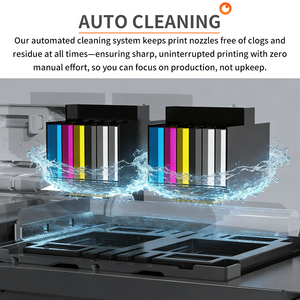 Máquina de <span class=keywords><strong>Impresión</strong></span> <span class=keywords><strong>Textil</strong></span> <span class=keywords><strong>Digital</strong></span> para Camisetas con Cabezales de <span class=keywords><strong>Impresión</strong></span> Duales I3200, Impresora DTF con Máquina Agitadora de Polvo - Product Image 4