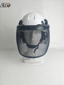 <span class=keywords><strong>Casque</strong></span> de sécurité forestier HBC blanc avec visière en maille métallique, réduction du <span class=keywords><strong>bruit</strong></span>, protège-oreilles noirs, <span class=keywords><strong>casque</strong></span> de protection pour le travail du bois - Product Image 1