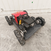 Tondeuse à gazon intelligente pour jardin et usage domestique, démarrage électrique, conception intelligente, télécommande