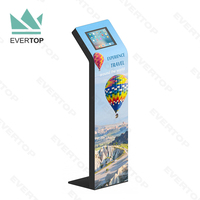 IPad için LSF06 Android zemin ekran standı Tablet Anti hırsızlık standı Kiosk Tablet standı Tablet Kiosk için iPad hava Pro 11 "12.9"