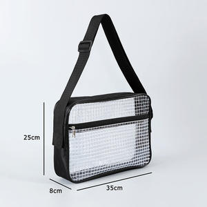 Sac à bandoulière transparent en maille de qualité supérieure, antistatique ESD, pour salle blanche, emballage ESD, sac à bandoulière transparent - Product Image 4