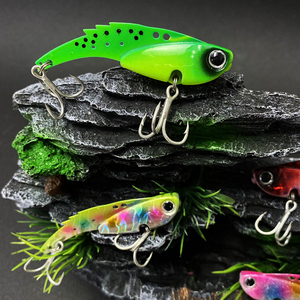 Nouveaux leurres de pêche Vib <span class=keywords><strong>lame</strong></span> en métal <span class=keywords><strong>d</strong></span>'<span class=keywords><strong>eau</strong></span> salée Vib leurre 55mm 14g leurre dur à naufrage rapide appâts durs - Product Image 6
