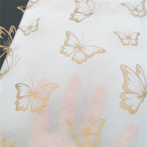 Luxury Custom Printed Gold Logo Packaging Tissue Wrapping <strong>Paper</strong> - Product Image 3