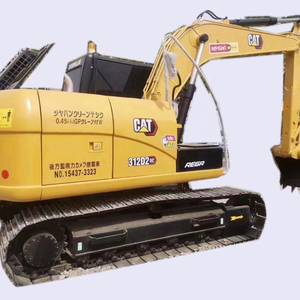Excavadora de orugas de 12 toneladas usada CAT312d original de Japón, motor Cummins, sistema totalmente hidráulico, excavadora hidráulica - Product Image 1