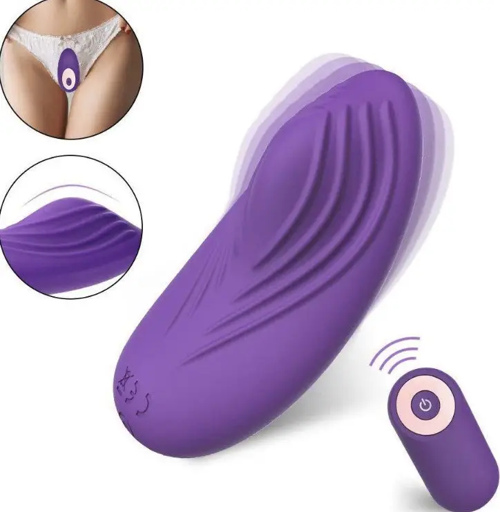 G-Ponto que Estimulam Mulheres Wearable do brinquedo do sexo do vibrador com calças invisíveis do dispositivo remoto sem fio