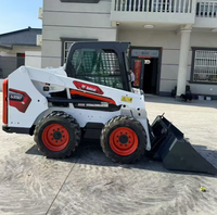 Bobcat S550 Skid Steer Loader 63.2HP Terbaru dengan Attachment High Flow Planer Trencher Wheel Saw untuk Dijual