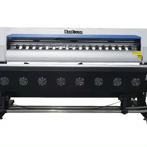 大型数字升华打印机F1902升华打印机，适用于2头I3200针织织物纺织纸