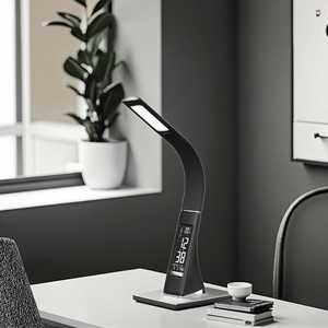 โคมไฟตั้งโต๊ะ LED แบบสัมผัส ดีไซน์ทันสมัย ปรับได้ เหมาะสำหรับห้องนอน - Product Image 1