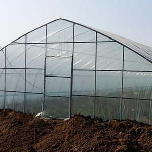 Backyard Agriculture Garden lettuce <b>Poly</b> <b>Tunnel</b> <b>Greenhouse</b> With Hydroponic System Galvanized Green House Metal Frame - Product Image 3