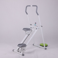 Machine verticale d'escalade d'escalier d'exercice de gymnastique à la maison avec le disque de taille de torsion