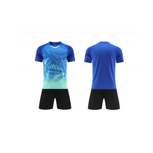 V yaka futbol formaları futbol sporları, oyuncular ve destekçiler için streç Fit ve anti-ter giymek - Product Image 1