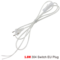 Lampe de bureau LED 303/304/317/301 avec interrupteur à double bouton USA, câble de connexion EU, variateur d'intensité, cordon d'alimentation en plastique