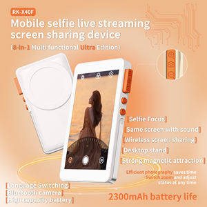 X40F Gerçek Zamanlı Yansıtma Vlog Selfie Monitörü Ekranı Manyetik Kelepçe Montajlı Telefon Selfie Ekranı iPhone15 ve Android için - Product Image 2