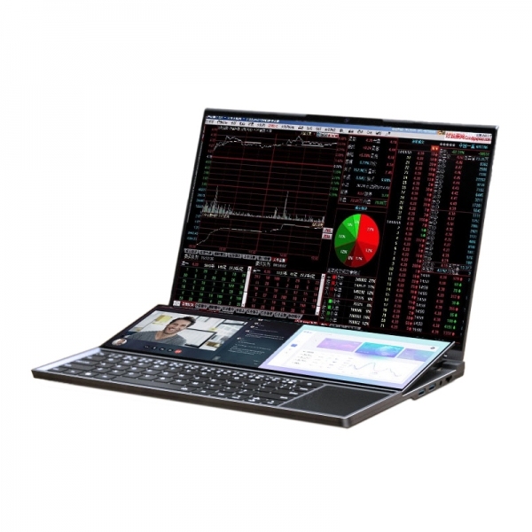 China Laptops Factory Supply 16 Inches Dual Screen Laptops Win 10 Double Screen Laptops Computers