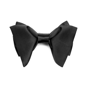 Farfallino nero Pre-annodato nero con Design speciale regolabile - Product Image 5