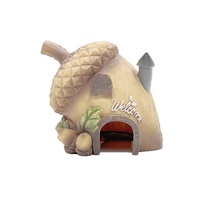 Décoration de petit aquarium en résine, ensemble complet, motif fruits et légumes, intérieur créatif d'aquarium, paysage de dessin animé, boîte de micro-paysage
