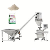 Machine de remplissage et d'emballage semi-automatique à vis sans fin pour poudre sèche, farine de blé, 500g, 1kg, 2kg, 5kg, doseur à vis sans fin
