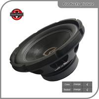 Subwoofer amplifié pour voiture à bobine simple, vente en gros
