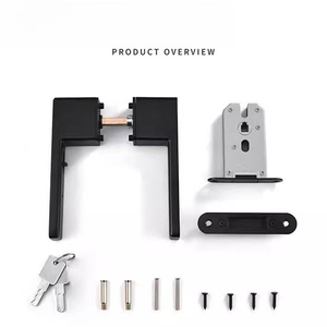 इतालवी शैली न्यूनतम चुंबकीय मूक बेडरूम दरवाजा लॉक सेट होटल के उपयोग के लिए पारिस्थितिक इनडोर लकड़ी हार्डवेयर - Product Image 3