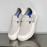 Sabots et mules pour hommes à semelle en liège, et sabots-pantoufles rétro en cuir véritable et daim de haute qualité pour femmes, chaussures décontractées à semelle épaisse – Meilleures ventes