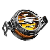 Ventilateur de refroidissement magnétique rotatif CX07 à clip puissant pour téléphone portable, accessoires de radiateur à semi-conducteurs
