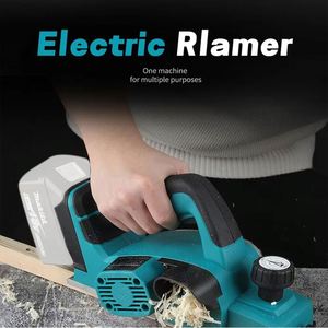 Outils électriques réglables à une main, profondeur de coupe pour le rabotage du bois et la finition des bords, raboteuse électrique sans fil <span class=keywords><strong>Makita</strong></span> sans balais - Product Image 5