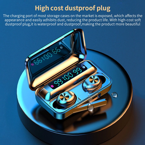 Vente chaude F9 True Wireless Earbuds <span class=keywords><strong>avec</strong></span> <span class=keywords><strong>casque</strong></span> Powerbank TWS et indicateur de batterie LED - Product Image 2