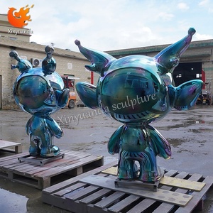 Tùy Chỉnh Phim Hoạt Hình Nhân Vật Linh Vật Điêu Khắc Trong Nhà Mềm Trang Trí Sợi Thủy Tinh Dễ Thương Thủ Công Mỹ Nghệ Trong Cổ Tích Phong Cách Sợi Thủy Tinh Mạ Điện - Product Image 2