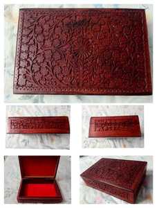 Excellent Quality Wooden Jewelry Organizer Box With Compact Design For Travel Storage Of <b>Rings</b> Earrings Necklace <b>Indian</b> Supplier - Product Image 4