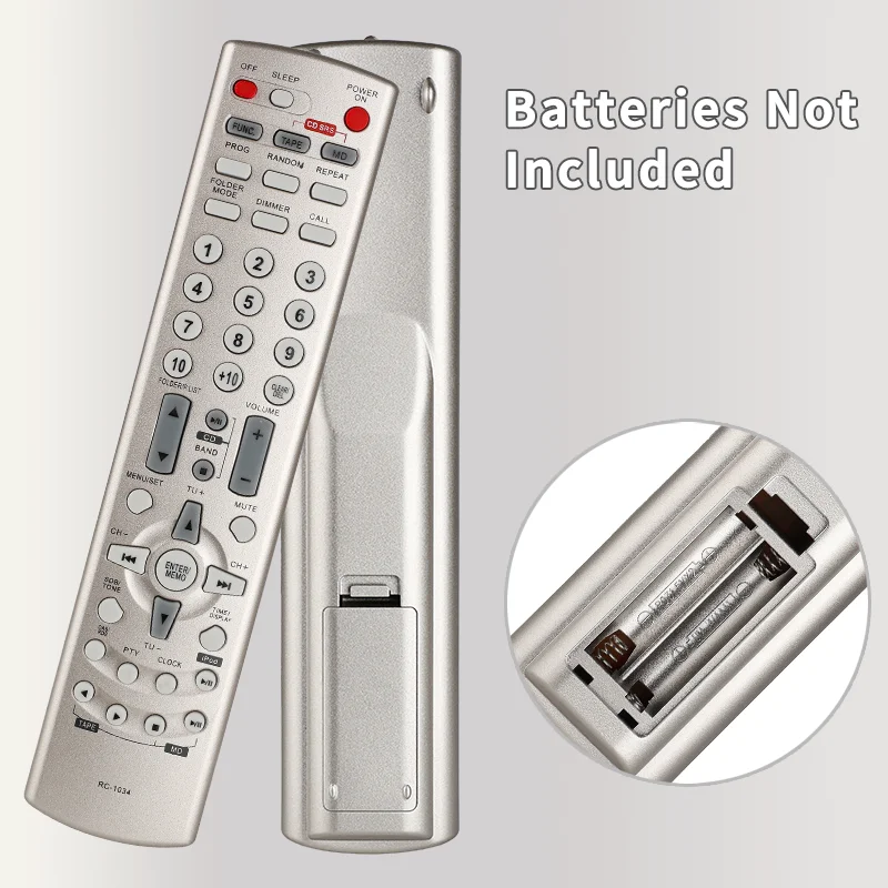 RC-1034 For Denon CD Receiver Remote Control FD-S03CP CFD-E100 CFD