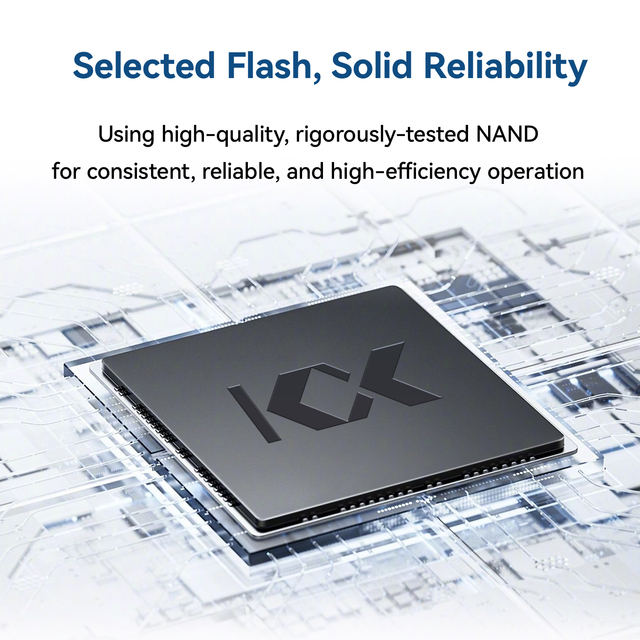 New NVMe Internal SSD Plastic Shell 5000MB/s Read Speed 22x80x3.5mm for Desktop