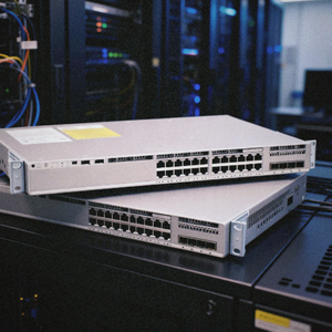 Nouveau commutateur géré C9200L-24T-4X-E 9200L 24 ports avec 4x10G SFP+ Uplinks, livraison rapide - Product Image 2
