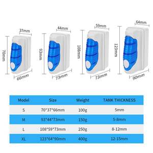 Nuevos cepillos magnéticos para peceras de Acuario, cepillo limpiador de ventanas de vidrio limpio flotante, accesorios de plástico, herramientas - Product Image 6