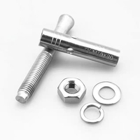 Boulons d'ancrage INOX INNOX AISI 304 ASTM 316 ASME 316L ANSI 410 DIN SS A2 SUS A4