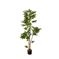 Arbre en pot artificiel, 60x140cm, fausses plantes d'intérieur, pour décorer la maison