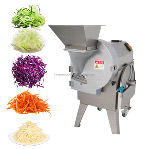 เครื่องหั่นผักอุตสาหกรรมแบบเร็ว ประสิทธิภาพสูง สำหรับบรอกโคลี ซูชินี แครอท ผักกาดหอม มันฝรั่ง สำหรับครัวกลาง - Product Image 5